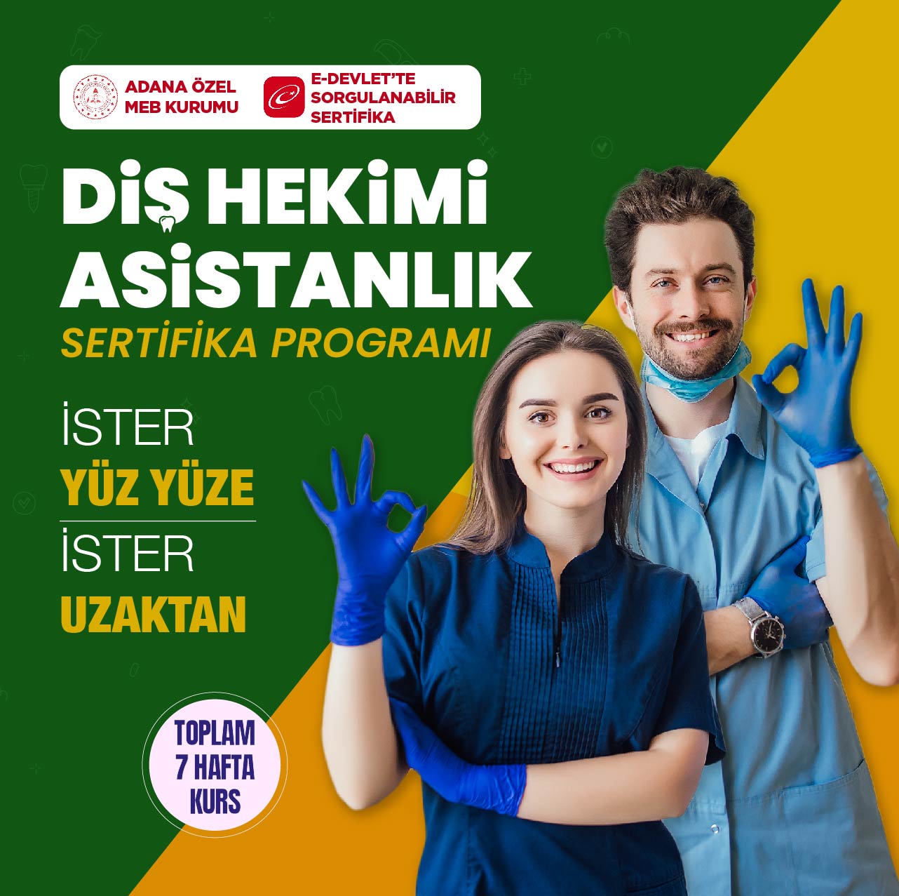 Diş Hekimi Asistanlık Kursu | Orkun Eğitim