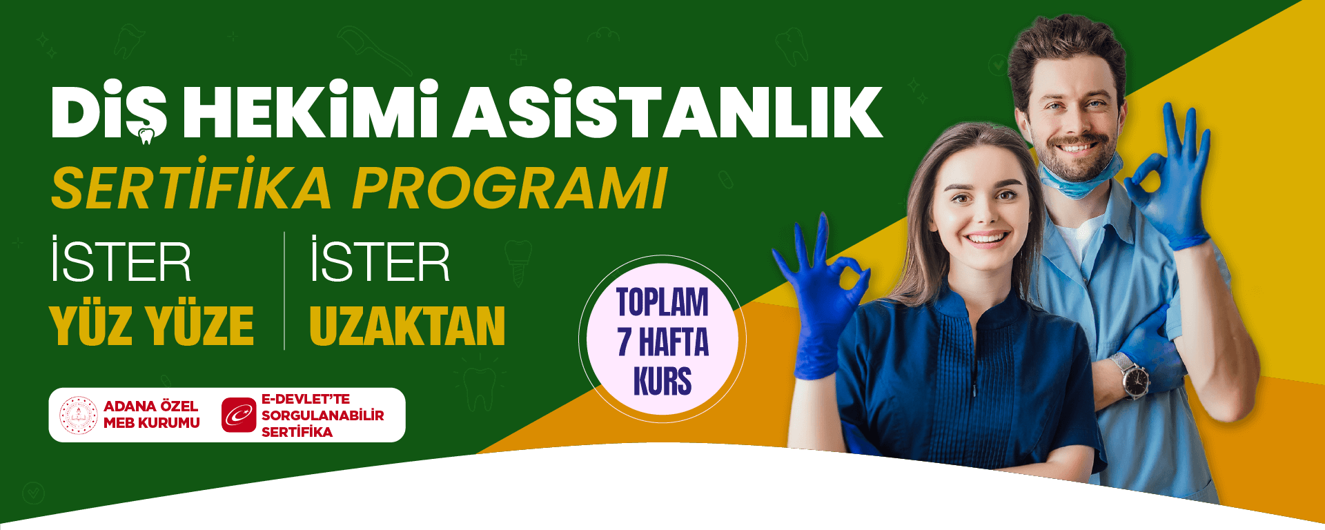 Diş Hekimi Asistanlık Kursu | Orkun Eğitim