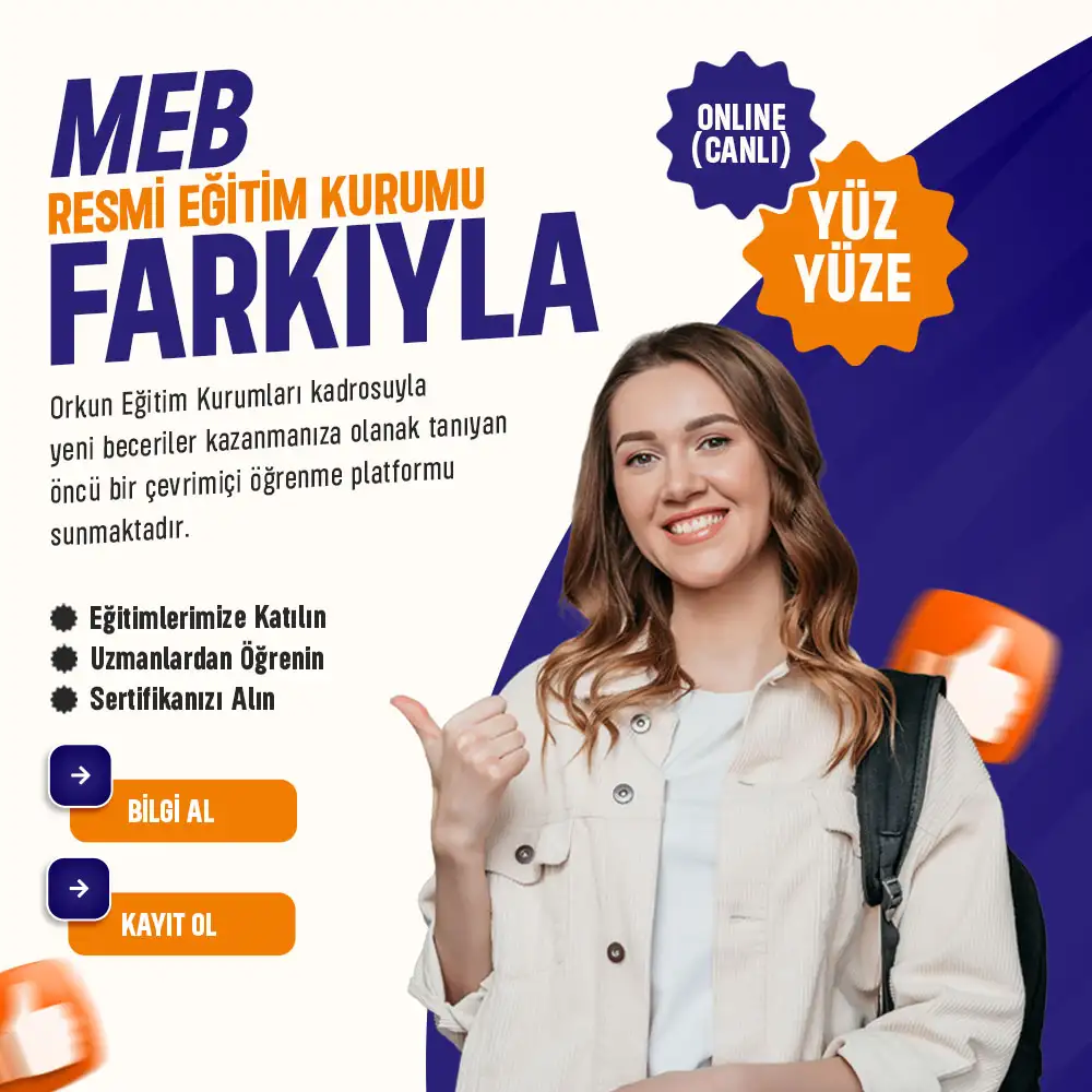 MEB Resmi Eğitim Kurumu | Orkun Eğitim