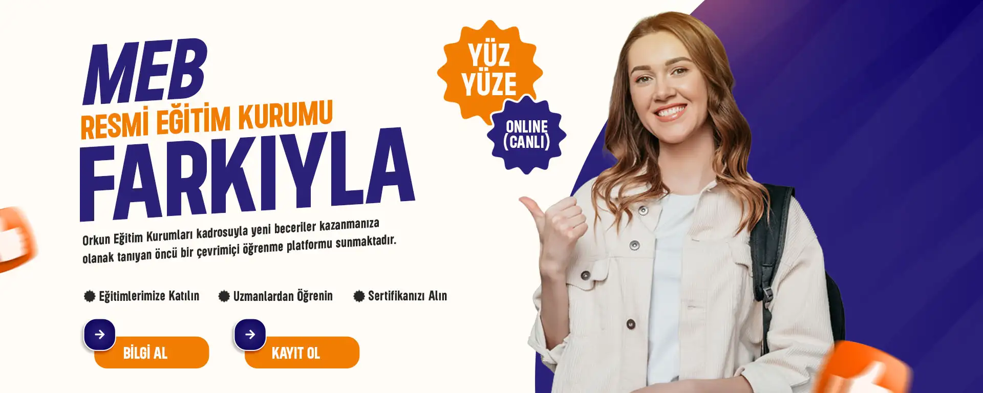 MEB Resmi Eğitim Kurumu | Orkun Eğitim