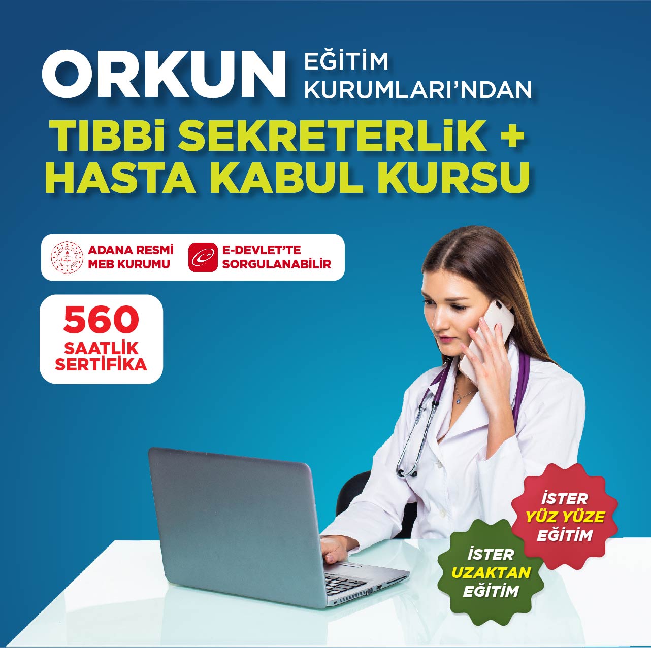 Tıbbi Sekreterlik Kursu | Orkun Eğitim